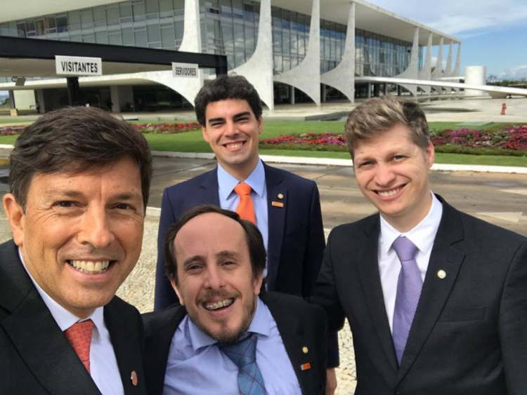 NOVO declara apoio à Nova Previdência em reunião com o Presidente da República NOVO declara apoio à Nova Previdência em reunião com o Presidente da República