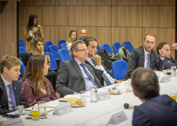 Bancada do NOVO reúne-se com o ministro da Controladoria Geral da União e sua equipe