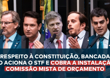 Bancada do NOVO vai ao STF cobrar a instalação da Comissão Mista de Orçamento