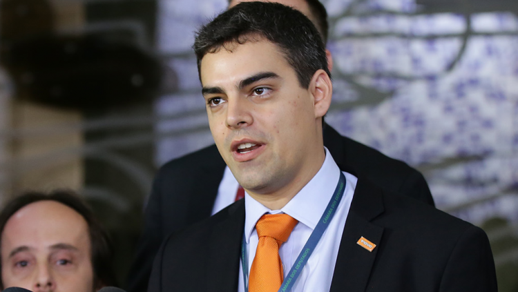 Tiago Mitraud, do NOVO, considerou insatisfatória visita de Vélez à Câmara Tiago Mitraud, do NOVO, considerou insatisfatória visita de Vélez à Câmara